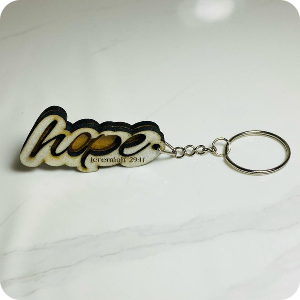 Biblical "HOPE" Keyholder
