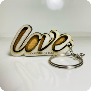 Biblical "LOVE" Keyholder