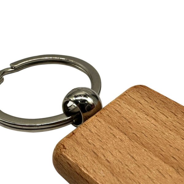 Laser-Engraved Big Rectangle Wood Keyholder - Image 2