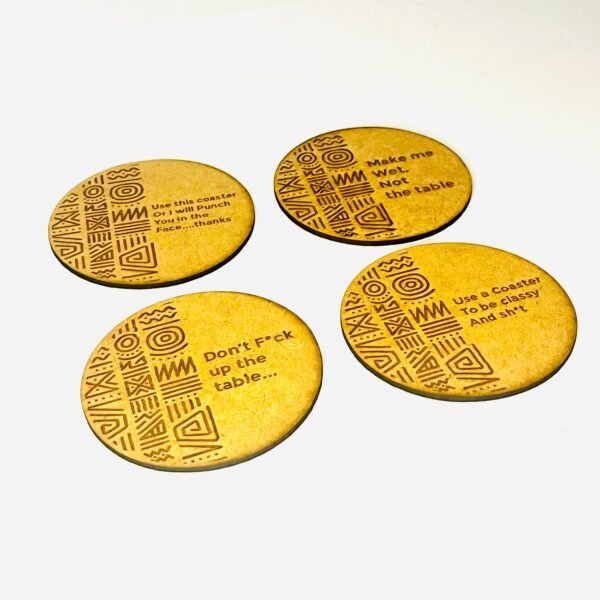 Coaster Set: Bold & Unfiltered